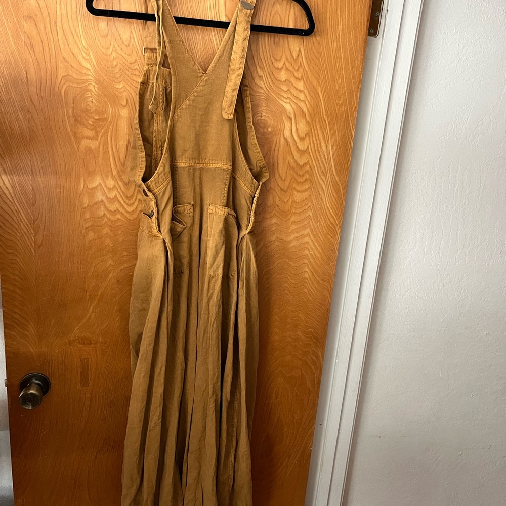Free People ziggy style wide leg harem pant overalls XS